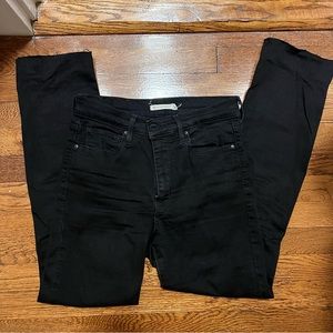 724 High Rise Straight Black Levi's